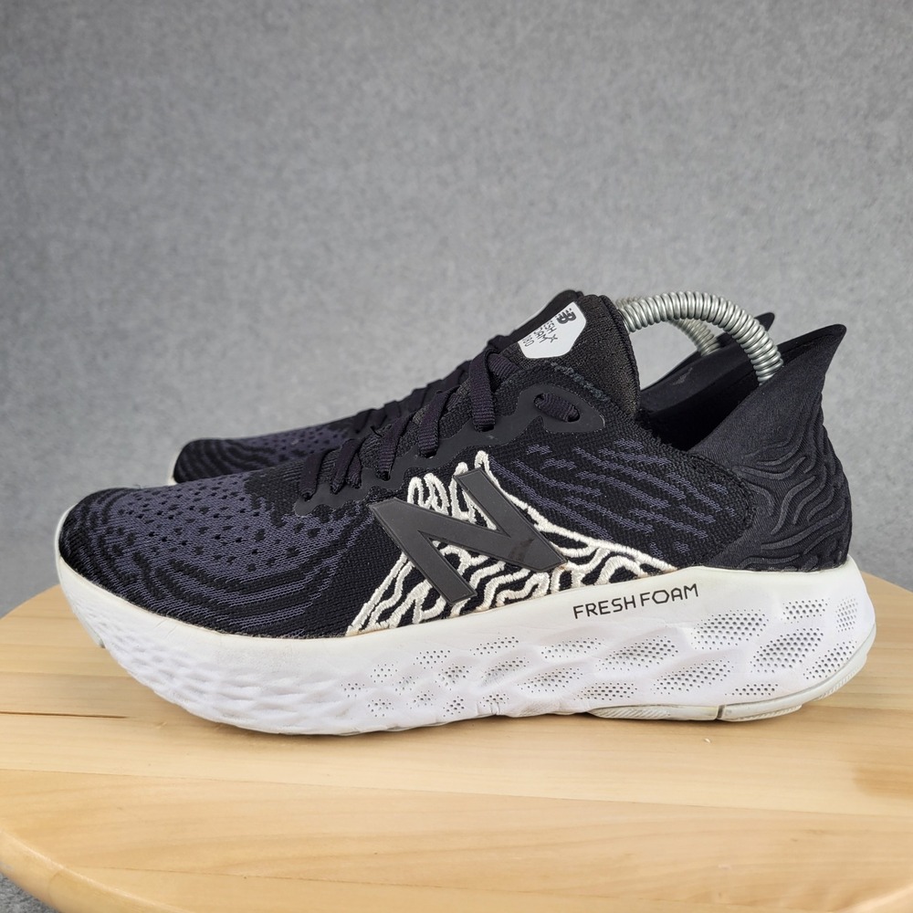 New Balance Black and White Fresh Foam Athletic Shoes
